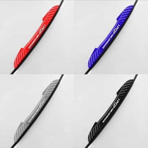 6Pcs Auto Car Door Edge Protection Guards Molding Protection Strip Scratch Protector Car Door Crash Bar For BMW
