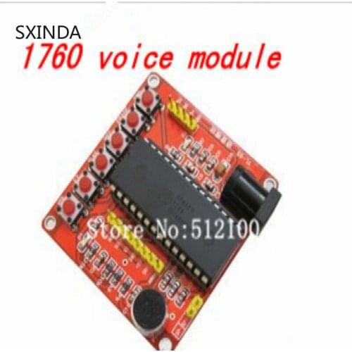 10pcs ISD1700 system class voice recording module ISD1760 module including chip