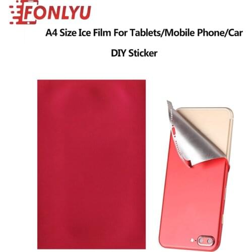 10 Pcs Carbon Fiber Matte Full Coverage Sticker For Vaccum Envelop Machine Fonlyu Cutting Machine Phone Back Cover Skin Film