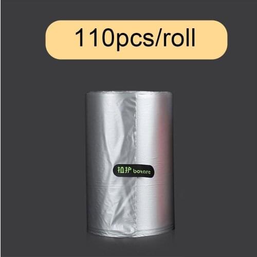 330Pcs/3 Rolls Disposable Home Kitchen Dormitory Plastic Garbage Trash Waste Bag