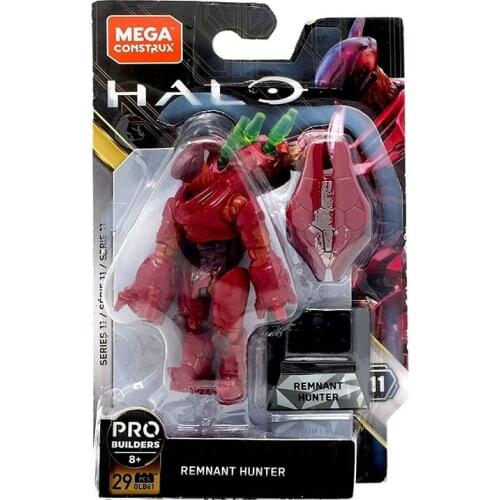 Mega Construx Halo Heroes Probuilder Series 11 Remnant Hunter Figure Action Figure GLB61 Collectors Edition Birthday Gifts