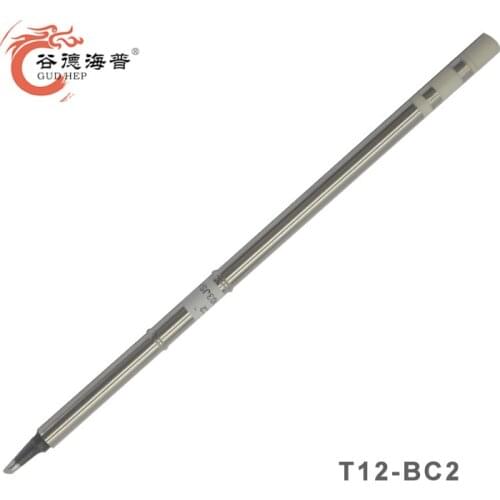 Gudhep High Grade Black T12 Soldering iron Tips T12-BC2 BC3 C4 Welding Tips for FX951 FX950 Soldering rework Station