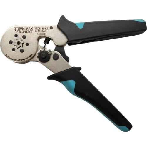 Hcs8 6-6 tubular terminal crimper set multi specification and multi-function crimper