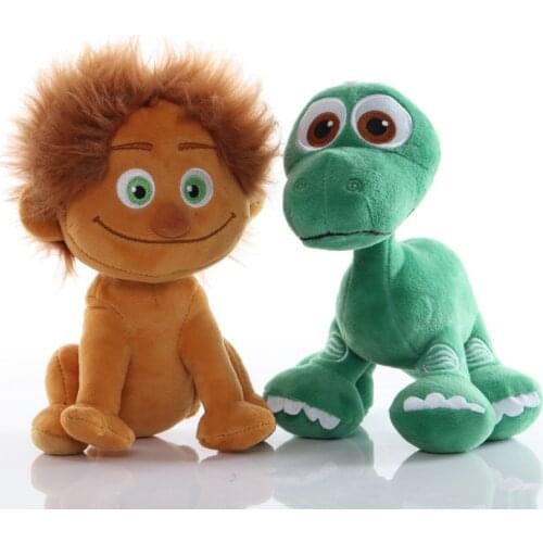 2020 New 20cm 1pc Disney Movie Toy The Good Dinosaur Arlo Spot Boy Soft Plush Stuffed Doll with Suction Rope Toys children toy
