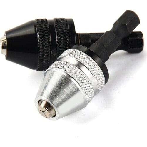 Multifunctional hexagonal handle drill chuck 0.3-3.6 mm Clamping range Electric mill accessories Tool Adapter Electric drill bit