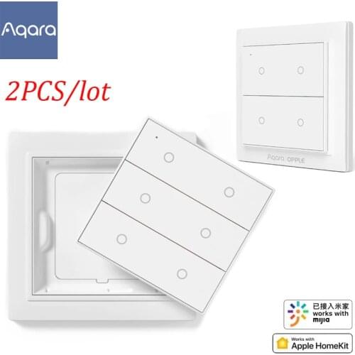 Original Aqara Opple Wireless Switch Smart Light Switch App Control Wireless Wall Switch for Mihome App Apple HomeKit