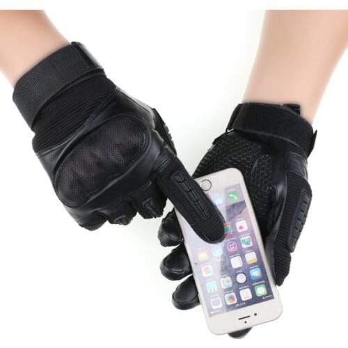 Men Full Finger Army Combat Tactical Gloves Camouflage Paintball Military Gloves SWAT Soldier Shoot Bicycle Mittens handschoenen