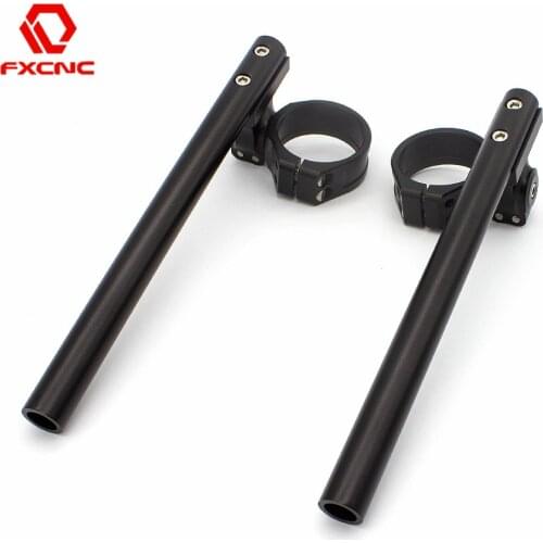 50mm 55mm Motorcycle CNC Handlebar Riser Higher Rised Clipon Clip On Clip-ons Fork Racing Adjustable Handle Bar Clamp Clip Ons