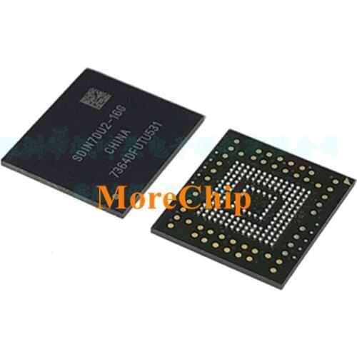 SDIN7DU2-16G eMMC BGA153 NAND Flash Memory IC Chip 16GB Soldered Ball Phone Repair 2pcs/lot