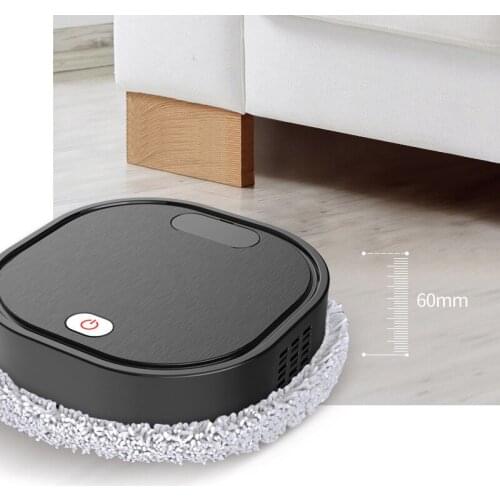 Vacuum Cleaner Smart Mop Robot Household Automatic USB Rechargeable Wet Dry Floor Cleaning Mopping Machine Scrubber