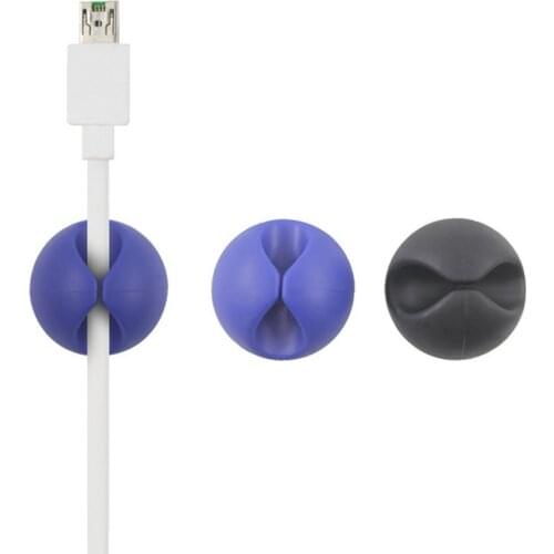 Universal Cable Winder clamp protector Earphone Organizer Wire Cord Desk Fixer Holder Data line Tidy Collation Management