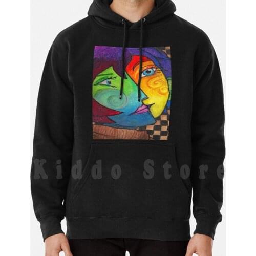 Pablo Picasso hoodie long sleeve Picasso Pablo Escobar Master Color Womens