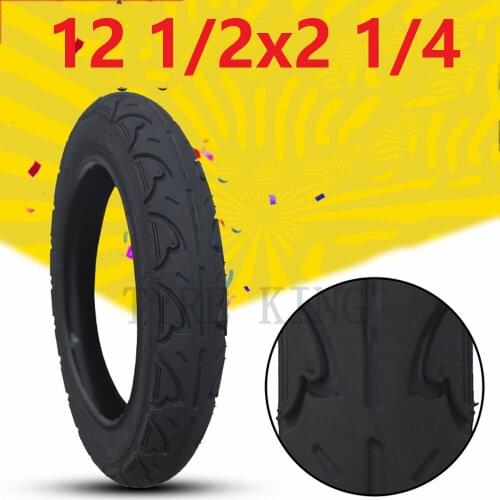 12 1/2x2 1/4 Inner Tube Outer Tyre 12 1/2*2 1/4 Inflation Tire for Electric Scooters, Bicycles, Electric Cars Parts