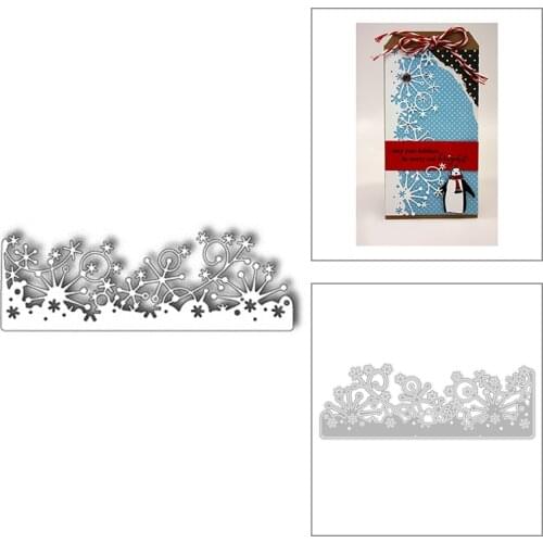 2020 New Christmas Snowflake Metal Cutting Dies For DIY Cut Paper Craft Making Embossing Greeting Card and Scrapbooking No Stamp
