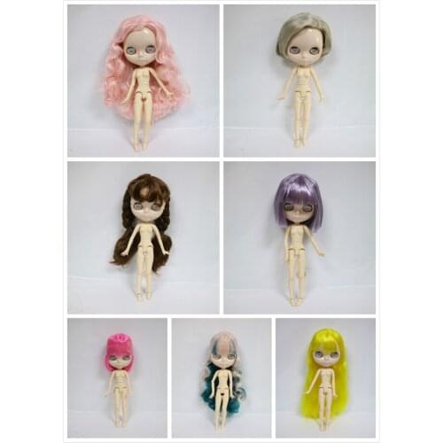 7 models,No eye chips,Joint body Blyth doll (Series NO.DF96 )