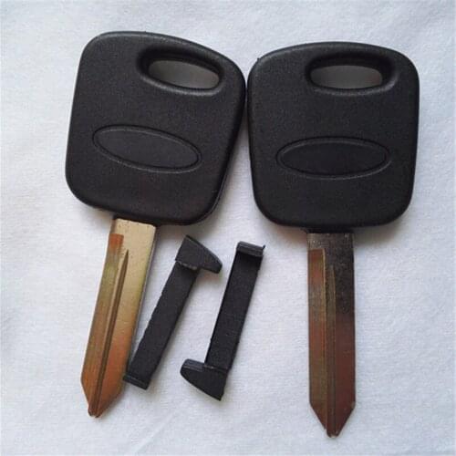 DAKATU Transponder Chip Ignition Key Blank Car Key Shell For Ford Focus Escape Mercury Key Case Fob Cover FO38 Blade