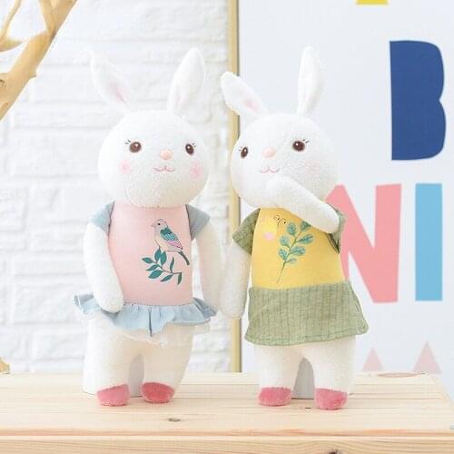 Creativity Child Cute Tiramis Kawaii Rabbit Animal PP Cotton Filling Plush Toys Exquisite Doll Decorative Heart Warming Gift