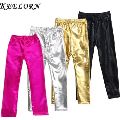 Keelorn 2020 Spring New Children Clothing Baby Girls Pu Leather Pants Leggings Girl Spring Legging Kids Warm Thin Slim Trousers