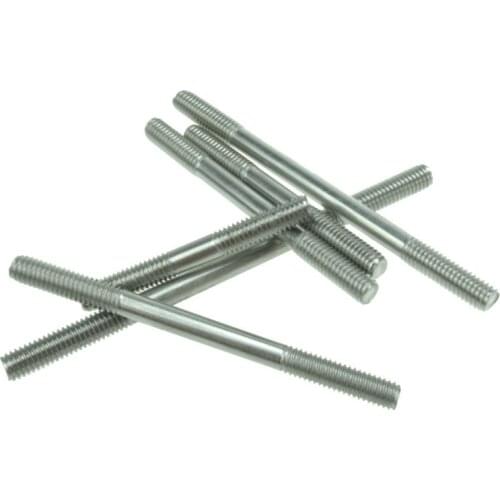 GB901 304 Stainless double end threaded bolt stud screws rod M6 M8 M10 M12 M14 M16 M20