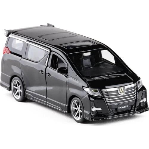 Exquisite gift 1:32 Hong Kong alphard car alloy model,simulation die-cast sound and light back force SUV model,free shipping