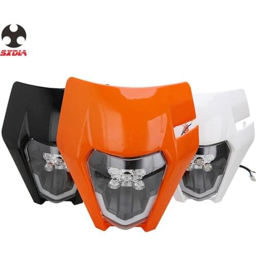 Motorcycle New LED Headlight Headlamp For KTM EXC xcw xc sx-f xc-w Six Days 125-450 690 LED Head Lamp Light Enduro