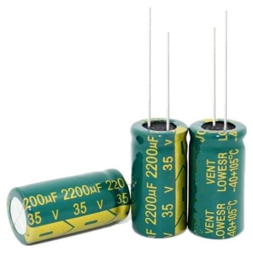 New origina 25V 35V 100V 50V 63V 16V 450V 400V 2200UF 470UF 3300UF 1000UF 4700UF 47UF 22UF 10uf High frequency low resistance