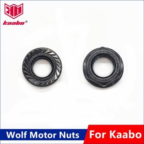 Original Kaabo Wolf Motor Nuts Replacement Accessorie for Kaabo Wolf Electric Scooter Swing Arm Locking Nuts screws Spare Parts