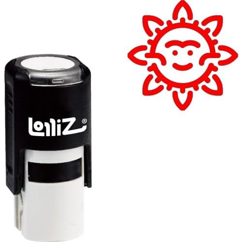 LolliZ Day Self-Inking Rubber Stamp - Modern Symbol Series