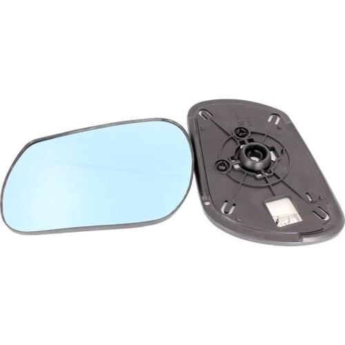 Wide View Auto Dimming Rear View Mirror Glass Blue Heated Side Wing Mirror Glass with LED Turn Indicator for Mazda 3