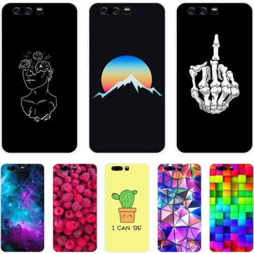 For Huawei P10 lite Silicone Soft Cover Phone Case For Huawei P10lite P 10 lite Cute Cover Back Case For Huawei P10 Plus Coque