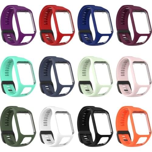 Compatible with Tomtom4 High Quality Soft Silicone Cover Anti-Lost Lightweight Bands Anti-Scrath Safety Clean Durable 95AF