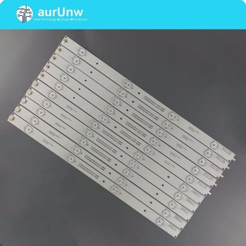 10 PCS/set LED backlight strip for SV0420A88 TX-42ASR600 REV3 A B 131126-WS-420-040-PEAR1-C5-R/L tx-42as500e V42FWSD01