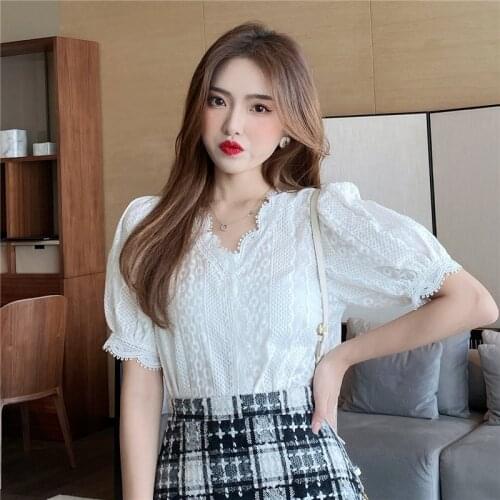 Блузки с вышивкой YZAHJ China At AliExpress