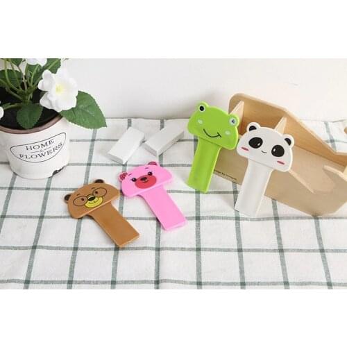 1PCS Cartoon Simple Toilet Lid Lifter Creative Toilet Seat Cover Portable Handle Lids Sanitary Not Dirty Hands Bathroom Supplies