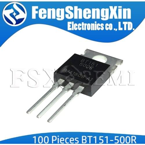 100pcs/lot New BT151 BT151-500R BT151-500 TO220 THYRISTOR TO-220
