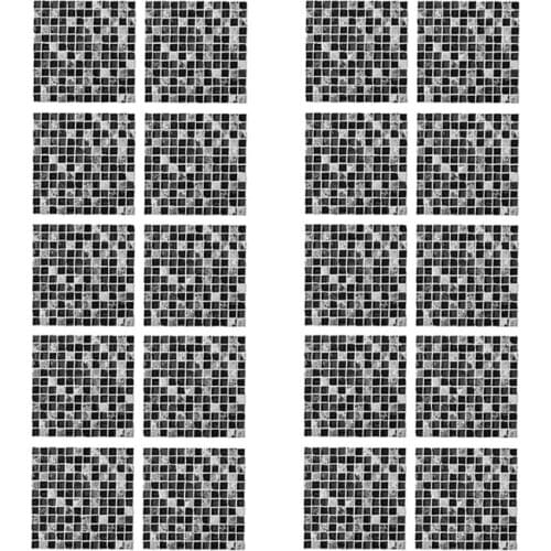 3D Brick Wall Stickers Living Square Floor DIY Kitchen Bathroom Self Adhesive Wallpaper Art Home Wall Decals