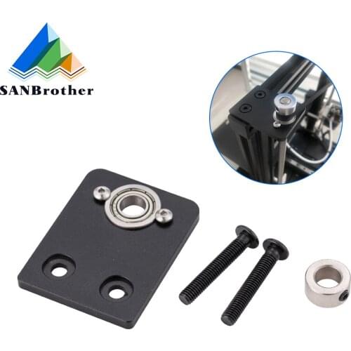 3D Printer Parts Aluminum Z-Axis Leadscrew Top Mount For Tornado CR-10 ENDER-3 Ender-3 Pro Metal Z-Rod Bearing Holder