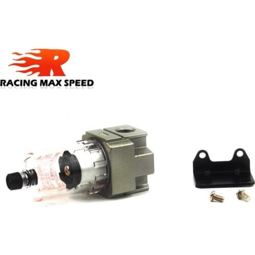 ENGINE 1/4NPT OIL SEPARATOR CATCH RESERVOIR TANK CAN BLACK BAFFLED SUIT FOR HONDA CIVIC, ACURA