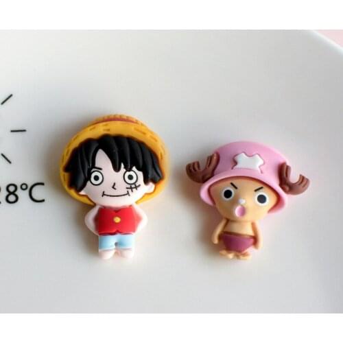 10pcs Cartoon Girls Boys Flatback Resin Cabochon Figurine Scrapbook Kids Accessories DIY Home Decor Phone Embellishments
