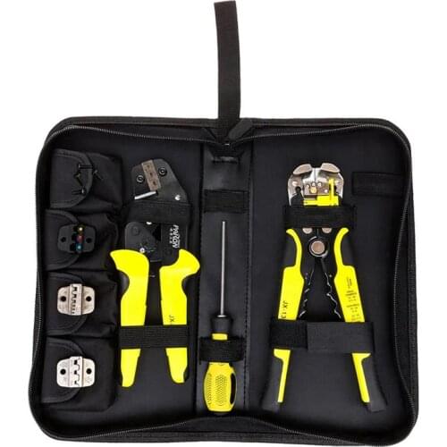 JX-D4301 Multifunctional Ratchet Crimping Tool Wire Strippers Terminals Pliers Kit JX-1301 JX-1601 Set of Tools