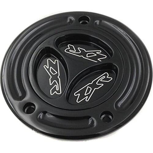 Motorcycle Black Chrome Keyless Fuel Gas Tank Cap For Kawasaki Ninja ZX-14R 650R ER-6 2006-2008 ZX-10R 04-08 ZX-9R 2000-2003
