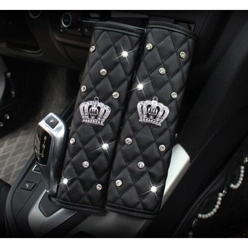 For Car Seatbelt Shoulder Pad Car Shift Knob Cover Hand Brake Shift Knob Cover Sleeve Antiskid and sweat absorption