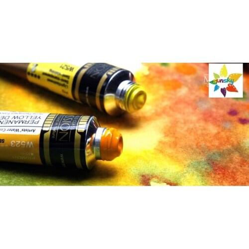 Original MIJELLO Gold level C series Watercolor pigment Single optional tubular 15 ml Rich in color Professional Art supplies