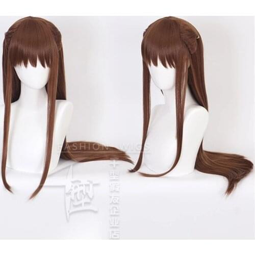 FRUITS BASKET Tohru Honda Cosplay Costume Wigs Long Straight Brown Party Hair Props Lolita Halloween Synthetic Hair + Wig Cap