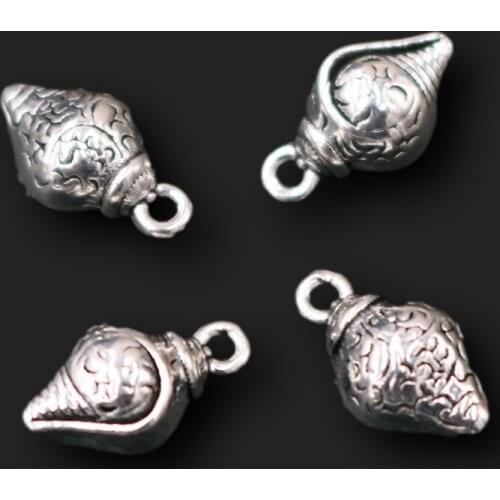 15pcs Silver Plated 3D Radish Heart Pendant Catholic Necklace Earrings Metal Accessories DIY Charm Jewelry Crafts Making A2279