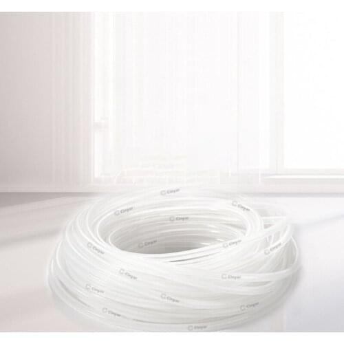 1m/39.4in Food Grade Clear Translucent Silicone Tube Soft and Safe Rubber Tube Submersible Pump Milk Beer Aquarium Hose