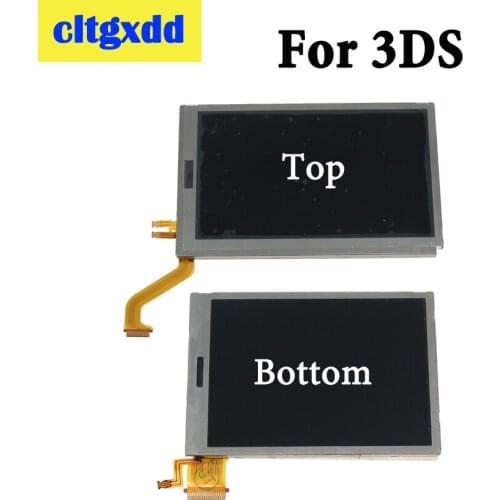 Cltgxdd Top Upper & Bottom Lower LCD Display Screen Replacement For Nintendo 3DS LCD Screen For 3DS LCD screen