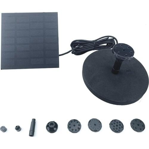 Solar Power Water Pump - Garden Fountain Pool Watering Pond Pump Pool Aquarium Fish Tank With Separate Solar Panel-ABUX