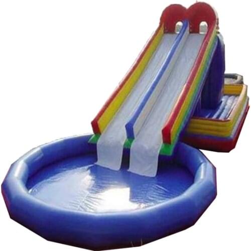 High quality PVC Swimming Pool Inflatable Water Swimming Pool Slide