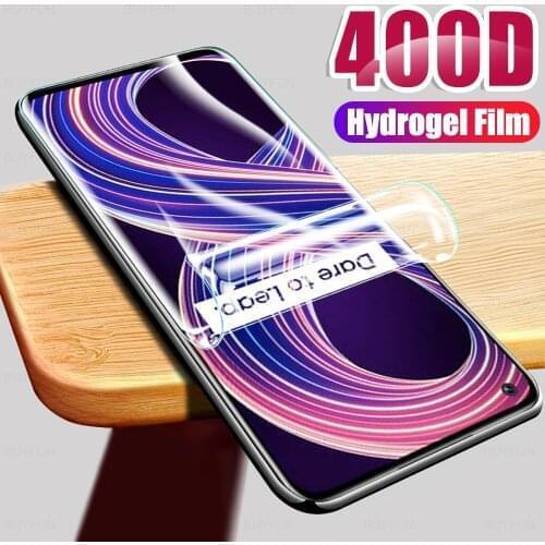 Hydogel Protector Film For Oppo Realme 8 V13 Narzo 30 V 13 realme8 6.5" 5G Realmy Realmi Protective Clear Screen Full Cover Film